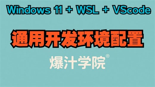 Windows 11   WSL2   VSCode 通用开发环境配置