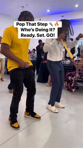 kimpersonsings on Instagram: "captured this video at my brother’s wedding—and it went viral… so I’m back with a question 👀 Who can really pop this dance?! Who’s doing it? Tag me—I’ll be your biggest hype man 🔥 Ready. Set. GO! 💃🏽🕺🏾 #PopThatStep #DanceChallenge #WhoGotMoves #StepChallenge #DanceReel #ViralMoves #weddingenergy #ReadySetGo #funmoments"