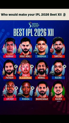 Who would make your IPL 2026 Best XII 🥵🗿#shortfeed #viralvideo #hindudeity