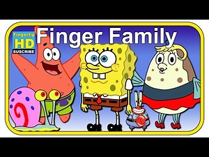 Finger Family SpongeBob | SpongeBob Cartoon and Movie | SpongeBob Song
