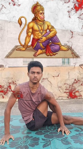 "Beyond the limits. Channeling the infinite power of Bajrangbali."🕉️🚩🔥#Hanuman #Bajrangbali