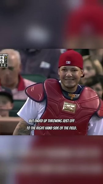 Starling Marte Bluffs Yadier Molina Twice, Then Steals The Base