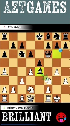 Fischer vs Geller 1961 – Stunning Finish!