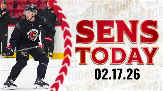 The #Sens were back on the the practice ice for the first time since their 2-1 win over the Flyers 12 days ago. From how they spent their breaks to watching their teammates at the Olympics, Jackson Starr has more from Canadian Tire Centre in Sens Today 📺 | Ottawa Senators