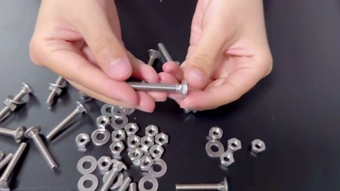 Retainbre 25 Sets Carriage Bolts and Nuts Kit 1/4-20 x 1-1/2" Stainless Steel Screws Round Head Square Neck and Hex Nuts & Flat Washers 304 Stainless Steel 18-8 Full Thread Coverage