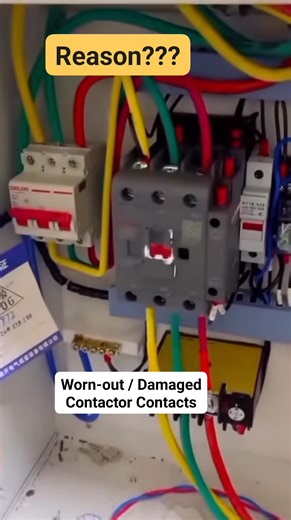 Why Arc Flash Happens When Contactor Turns ON. #fblifestyle | Er Muhammad Miyaji