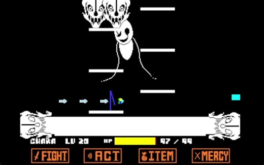 经典版gaster战通关(非一命)