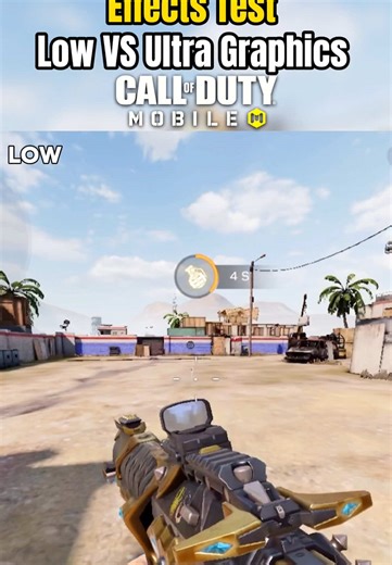 COD Mobile Graphics Comparison: Low vs Ultra Settings
