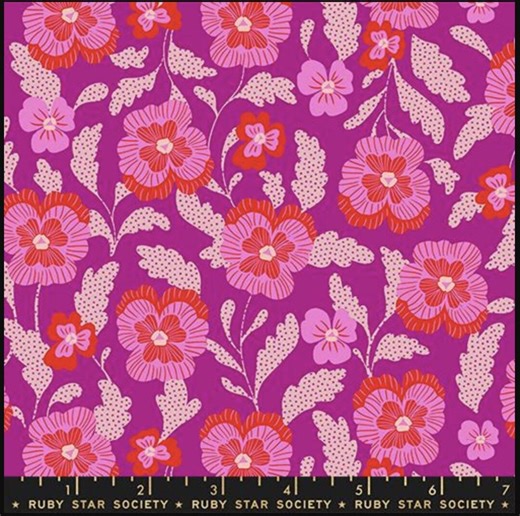 Fabric Hello Alice Berry, Ruby Star Society, Moda, Sarah Watts - Etsy