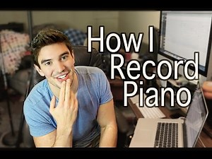 Recording Piano - BEHIND-THE-SCENES