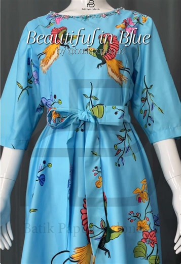 Model Baju Batik Papua dan Konsultasi Warna