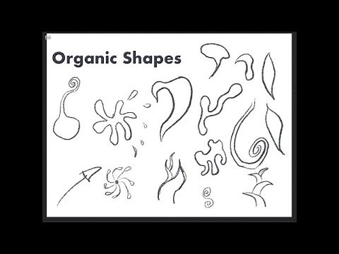 Organic Shape Practice - How to Draw Nature