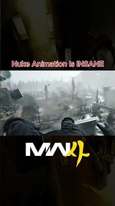 Is This The Best Nuke Animation Ever? ☢️👀 #ad #mw4 #callofduty #gaming