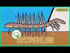 #32 할루키게니아를 소개합니다. l 환각을 본 것처럼 생긴 동물 l 고생물 백과사전 | Hallucigenia