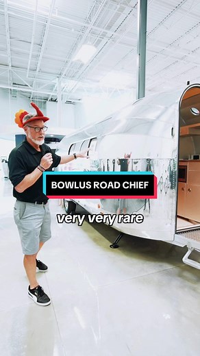 The 2019 Bowlus Road Chief is a luxurious and iconic travel trailer that combines vintage aesthetics with modern amenities, offering a high-end camping experience. This meticulously crafted trailer pays homage to the original design by Hawley Bowlus, the mastermind behind Charles Lindbergh's Spirit of St. Louis aircraft. With its aerodynamic silhouette and polished aluminum exterior, the Road Chief exudes timeless elegance and sophistication. At 24 feet in length, the 2019 Bowlus Road Chief prov