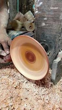 Wooden Plate Making Process | Amazing Skills