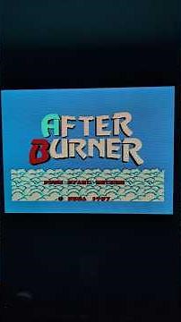 After Burner (1987) - Sega Master System