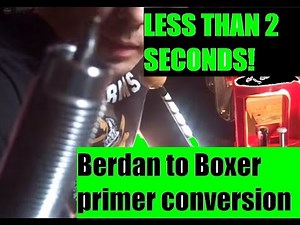 Berdan to Boxer primer conversion custom made tool by JSD Arms