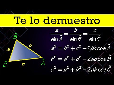 🔺 Step-by-step demonstration of the SINE and COSINE THEOREMS