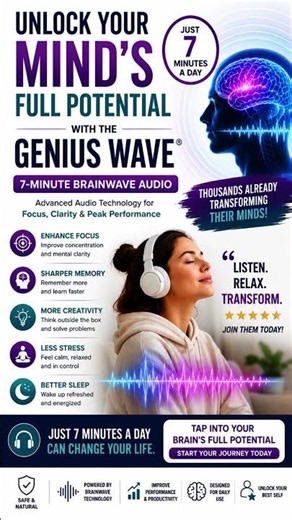 The Genius Wave Review: Improve Focus, Memory & Mental Clarity in 7 Minutes a Day