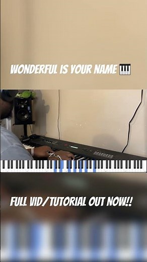 Wonderful is Your Name Piano Tutorial 🎹