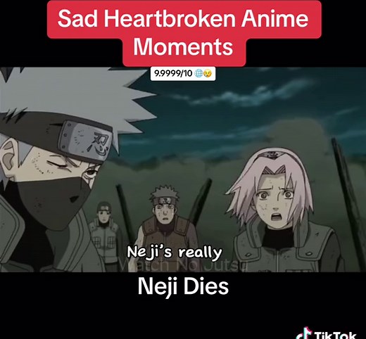 Heartbreaking Anime Moment: Neji's Tragic Death