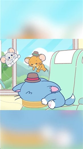 All aboard the cheese express! 🚂🇯🇵 #tomandjerrygokko #japantrip #trainadventure