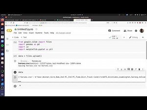 Pandas Intro #1: How to Import a Spreadsheet into a Pandas Data Frame via Colab Notebooks