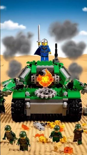 LEGO Army vs Toy Soldiers – The Most Intense Battle Yet!