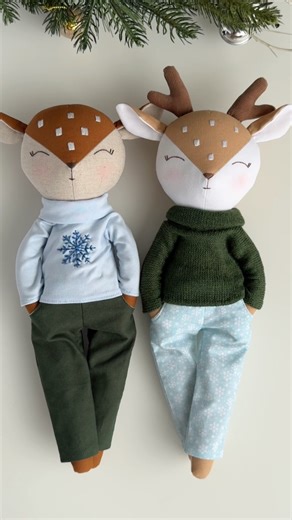 🧵 Have you seen my new Doll Clothing Set sewing pattern? 👉🏻https://www.SkorduliCreations.com