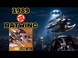 New-In-Box Vintage 1989 Toy Biz BATWING Unboxing and Build First Look