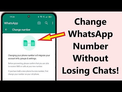 How to Change WhatsApp Number Without Losing Any Chats and groups!! - Howtosolveit