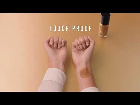 Max Factor All Day Flawless Foundation - Scientific Demonstration - TOUCH PROOF