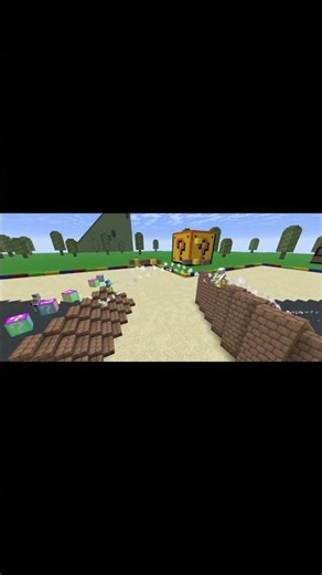Minecraft Mario Kart Is Insane
