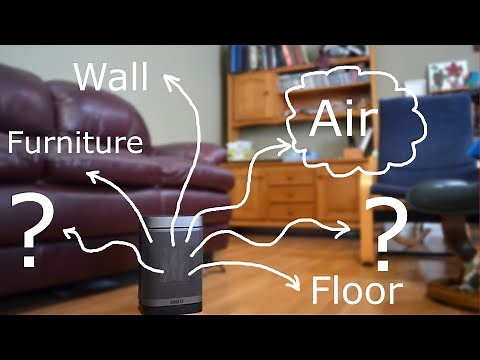 Where does the heat go when you heat up a room?