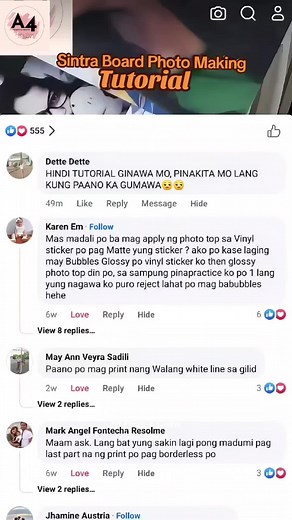 Sintra Board Photo Making Tutorial 101 #sintraboard #sintraboardwalldecor #customizedsintraboard #personalizedsintraboard #a4printsandcrafts #printingbusiness #walldecor #fyp