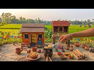 The Smallest Dal Puri In The World | Tiny Village Cooking | Real Tiny Food