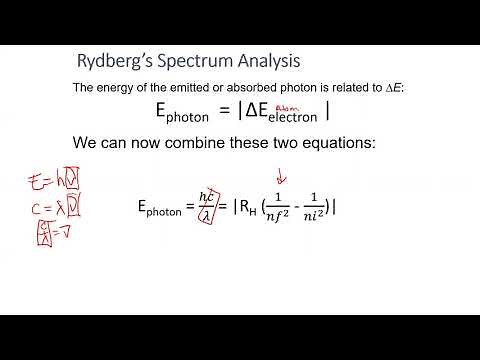 Using the Rydberg Equation to Solve Transitions Between Energy Levels