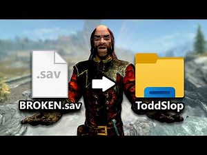 My Friends Sent Me TERRIBLE Skyrim Saves