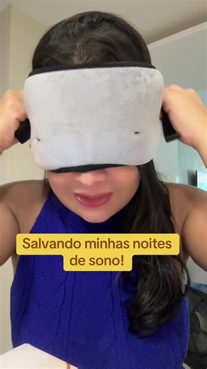 Máscara de Dormir com Fone Bluetooth