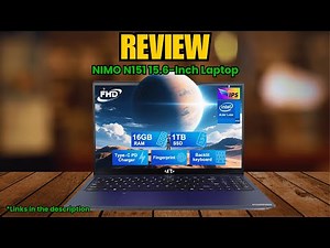 NIMO N151 Laptop Review 💻 | 16GB RAM, 1TB SSD, FHD Display & Backlit Keyboard