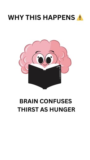 Why you feel always hungry 🤤 #hungry #brain #metabolism #healthyfacts #healthylifestyle #shots