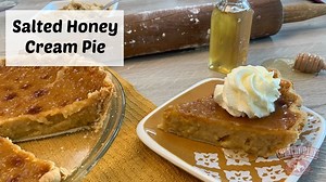 172K views · 66 reactions | Sweet. Salty. Rich. Decadent. This pie checks all the boxes. Get the recipe for Salted Honey Cream Pie here: https://cntryrbl.us/Honey-Pie Made using: Gotham Steel Pans Brothers Honey Co. Walmart (Not a sponsored post.) | Country Rebel Recipes | Facebook