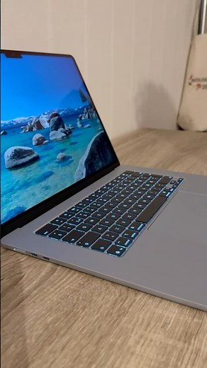 Macbook Air M5 15" Sky Blue Unboxing #apple #unboxing #technology #MacBook #student