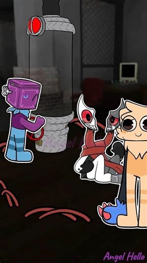 R&D in a machine👿 #dandysworld #edit #roblox #dandysworldroblox #animation #dandys #goob #looey