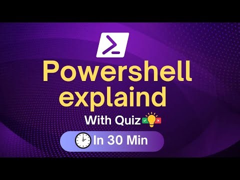 Fresher ah? IT job crack panna PowerShell must know 🚀 | Powershell Explained with Quiz