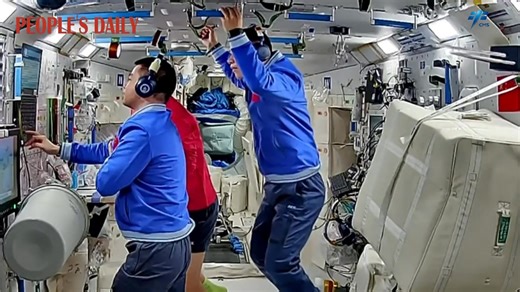 1.3K views · 67 reactions | After completing three successful spacewalks, China's Shenzhou-20 crew continued conducting in-orbit experiments and tests aboard the #Tiangong space station over the past week. Here's a look at their work in space. | China Science | Facebook