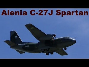 Alenia C-27J Spartan, giant scale RC aircraft, Jiricka Show 2019