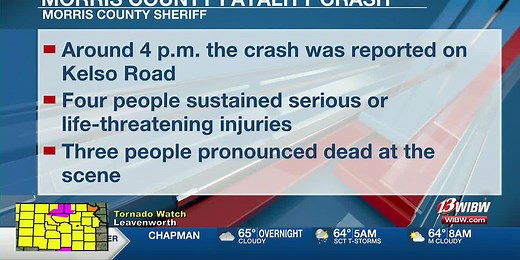Head-on collision kills three in Morris County