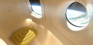 お値段1800万円。トイレまでラグジュアリーな宇宙旅行はいかが？